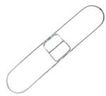 ACS INDUSTRIES, INC. Dust Mop Frame, 5" x 18", Zinc Plated, Swivel Snap, ACS Industries M9518