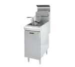 Admiral Craft BDGF-120/LPG Fryer, Gas, Floor Model, Full Pot