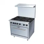 Admiral Craft BDGR-36/NG Range, 36" Restaurant, Gas