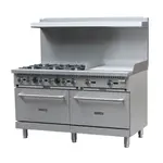 Admiral Craft BDGR-6024G/NG Range, 60" Restaurant, Gas