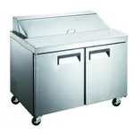 Admiral Craft GRSL-2D Refrigerated Counter, Sandwich / Salad Unit