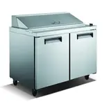 Admiral Craft USSL-2D Refrigerated Counter, Sandwich / Salad Unit