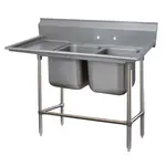 Advance Tabco 94-22-40-36L Sink, (2) Two Compartment