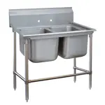 Advance Tabco 94-82-40 Sink, (2) Two Compartment