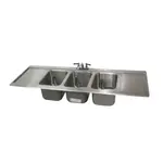 Advance Tabco DBS-63C Underbar Sink, Drop-In