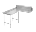 Advance Tabco DTC-G30-120L Dishtable, Clean "L" Shaped