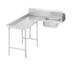 Advance Tabco DTS-G30-144L Dishtable, Soiled