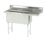 Advance Tabco FC-2-1824-24R Sink, (2) Two Compartment