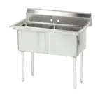 Advance Tabco FE-2-1812-X Sink, (2) Two Compartment