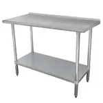 Advance Tabco FMS-365 Work Table,  60" Long, Stainless steel Top