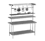 Advance Tabco SCT-108 Pot Rack, Table-Mounted