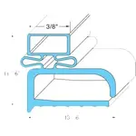 AllPoints Foodservice Parts & Supplies 74-1031 Refrigerator, Door Gasket