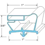 AllPoints Foodservice Parts & Supplies 74-1078 Refrigerator, Door Gasket