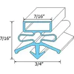 AllPoints Foodservice Parts & Supplies 74-1106 Refrigerator, Door Gasket