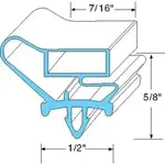 AllPoints Foodservice Parts & Supplies 74-1118 Refrigerator, Door Gasket