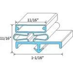 AllPoints Foodservice Parts & Supplies 74-1123 Refrigerator, Door Gasket