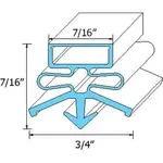 AllPoints Foodservice Parts & Supplies 74-1179 Refrigerator, Door Gasket