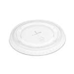 AMHIL ENTERPRISES Drink Cup Lid, Fits 12- 24 oz, Clear, PET, with Straw Slot, (1,000/Case), Amhil A626P