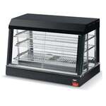 ANVIL AMERICA Hot Food Merchandiser, 26", Black, Glass, Display Case, Anvil America FMA7026