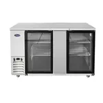 Atosa MBB69GGR Back Bar Cabinet, Refrigerated