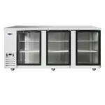 Atosa MBB90GGR Back Bar Cabinet, Refrigerated