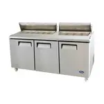 Atosa MSF8308GR Refrigerated Counter, Mega Top Sandwich / Salad Un