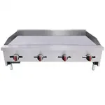 BakeMAX BACG48-4 Griddle, Gas, Countertop