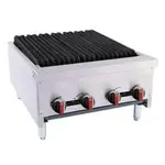 BakeMAX BACGG24-4 Charbroiler, Gas, Countertop