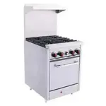 BakeMAX BAS24O Range, 24" Restaurant, Gas