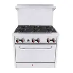 BakeMAX BAS36O Range, 36" Restaurant, Gas