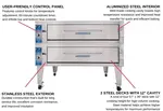 Bakers Pride ER-2-12-5736 Oven, Deck-Type, Electric