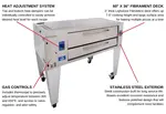 Bakers Pride Y-600BL Pizza Bake Oven, Deck-Type, Gas