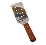 BALLINGTON CORP Spatula, Stainless Steel, Wood Handle, Perforated, Ballington BA950H