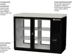 Beverage Air BB48HC-1-FG-PT-S-27 Back Bar Cabinet, Refrigerated, Pass-Thru