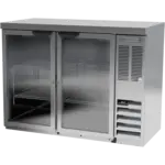 Beverage Air BB48HC-1-FG-S-27 Back Bar Cabinet, Refrigerated