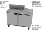 Beverage Air SPE48HC-08 Refrigerated Counter, Sandwich / Salad Unit