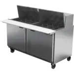 Beverage Air SPE60HC-24M Refrigerated Counter, Mega Top Sandwich / Salad Un