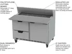 Beverage Air SPED48HC-12C-2 Refrigerated Counter, Sandwich / Salad Unit