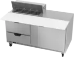 Beverage Air SPED60HC-08C-2 Refrigerated Counter, Sandwich / Salad Unit