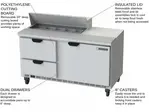 Beverage Air SPED60HC-10-2 Refrigerated Counter, Sandwich / Salad Unit