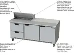 Beverage Air SPED72HC-08-2 Refrigerated Counter, Sandwich / Salad Unit