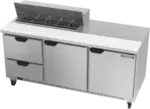 Beverage Air SPED72HC-10-2 Refrigerated Counter, Sandwich / Salad Unit