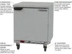 Beverage Air WTR27HC-FLT Refrigerated Counter, Work Top