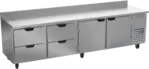 Beverage Air WTRD119AHC-4 Refrigerated Counter, Work Top