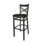 BFM 2130B-SB GR2 Bar Stool, Indoor