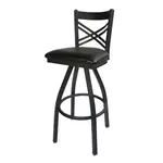 BFM 2130S-SB GR1 Bar Stool, Swivel, Indoor