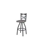 BFM 2130SFHR-SB Bar Stool, Swivel, Indoor