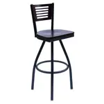 BFM 2151S-SB GR2 Bar Stool, Swivel, Indoor