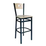 BFM 2152B-SB W Bar Stool, Indoor