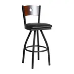 BFM 2152S-SB GR2 Bar Stool, Swivel, Indoor